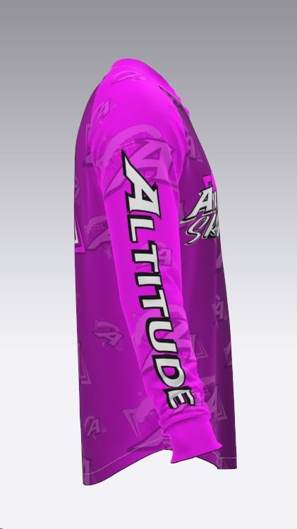 NEW !!!! Pink and Black fade jersey