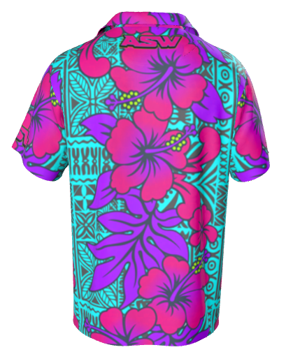 NEW!!! Pink tiki Shirt-Aloha Sky Shirt series 2026