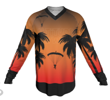 NEW!!! Sunset High pull jersey