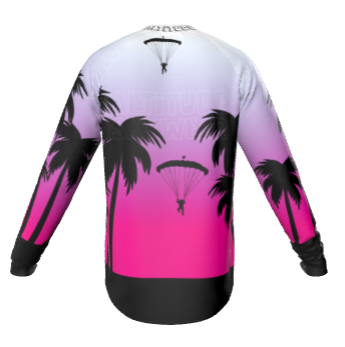 NEW!!! Pink sunset high pull jersey