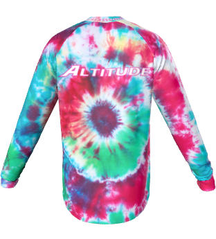 NEW!!!! Pink and green Tie-Dye Jersey