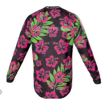 NEW!!! Pink& Purple Hibiscus jersey