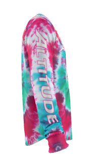 NEW!!!! Pink and green Tie-Dye Jersey