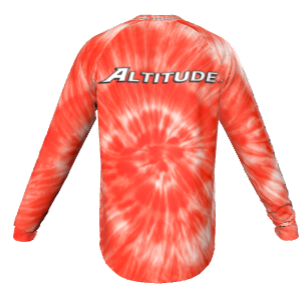 NEW!!!! Red&White Tie-dye jersey